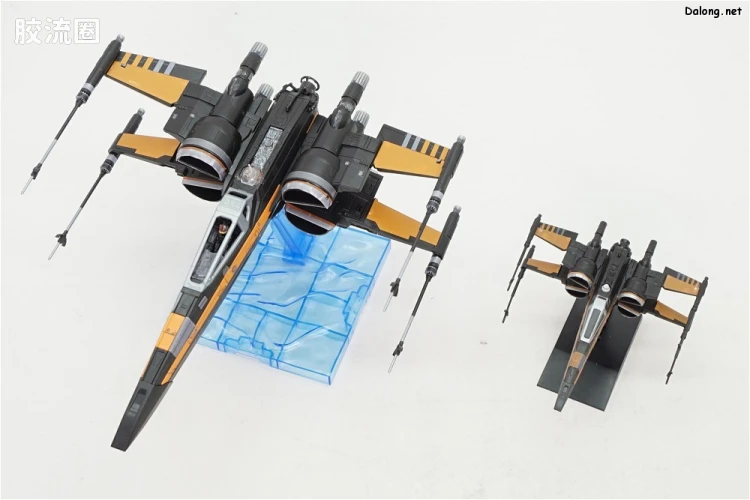 万代 星球大战系列拼装模型 载具系列 1/144 & 1/350 抵抗军飞行器套装 - 图片
