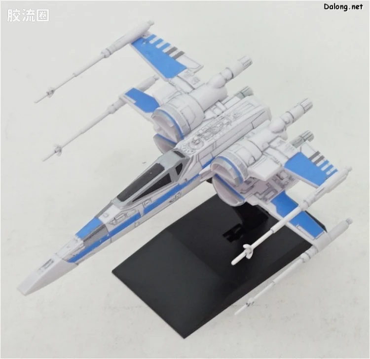万代 星球大战系列拼装模型 载具系列 1/144 & 1/350 抵抗军飞行器套装 - 图片