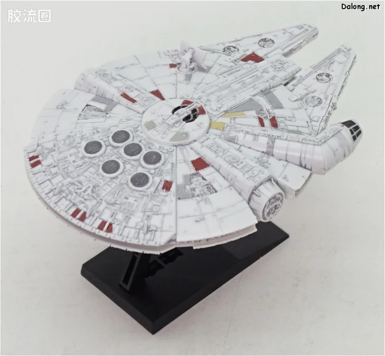 万代 星球大战系列拼装模型 载具系列 1/144 & 1/350 抵抗军飞行器套装 - 图片