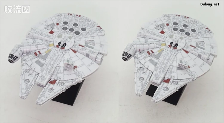 万代 星球大战系列拼装模型 载具系列 1/144 & 1/350 抵抗军飞行器套装 - 图片