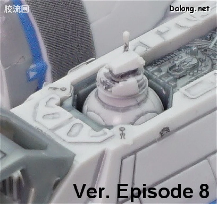 万代 星球大战系列拼装模型 载具系列 1/72 X翼战机 反抗军BLUE中队 - 图片