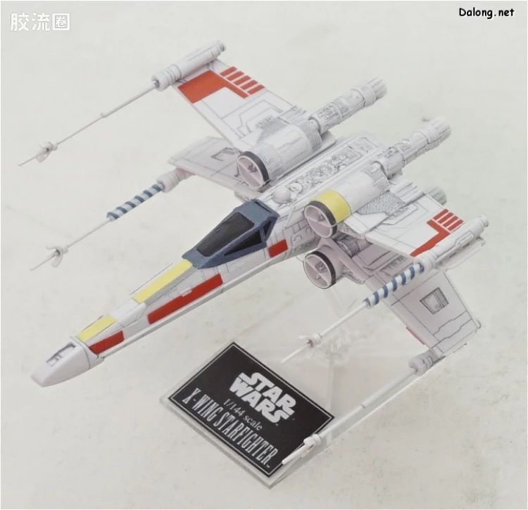万代 星球大战系列拼装模型 载具系列 1/144 X翼战机 & Y翼战机 套装 - 图片