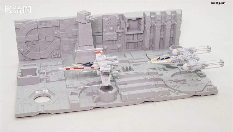 万代 星球大战系列拼装模型 载具系列 1/144 死星攻略战套装 - 图片