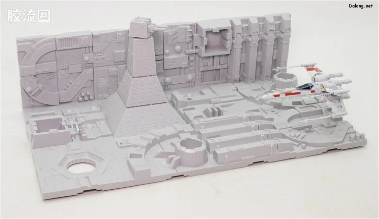 万代 星球大战系列拼装模型 载具系列 1/144 死星攻略战套装 - 图片