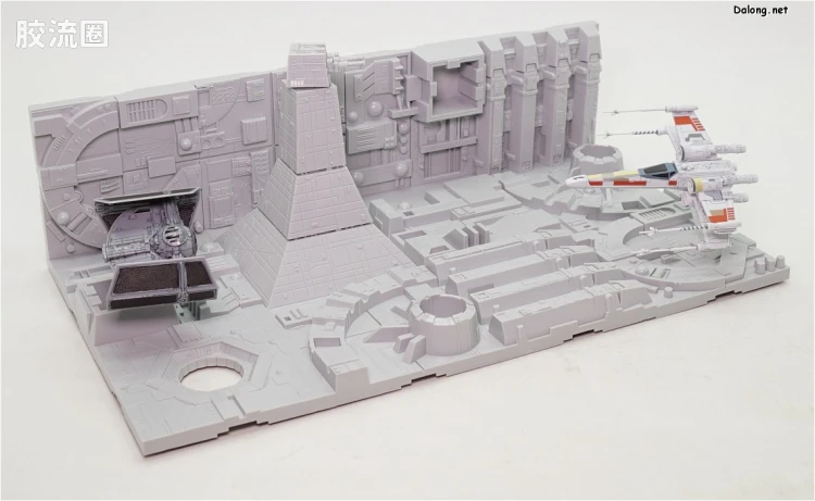 万代 星球大战系列拼装模型 载具系列 1/144 死星攻略战套装 - 图片