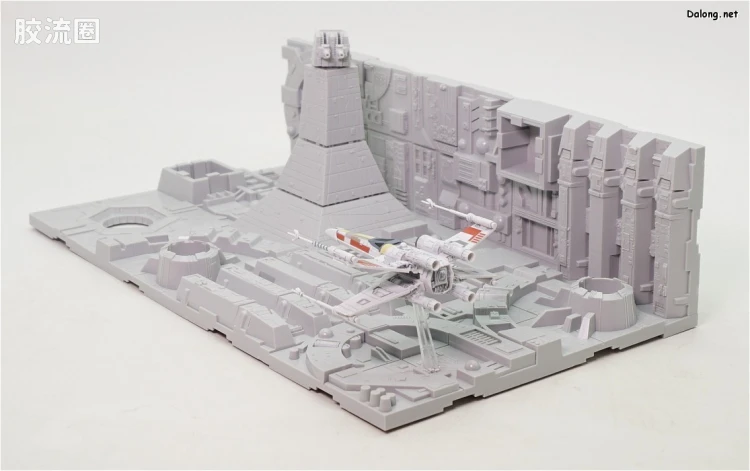 万代 星球大战系列拼装模型 载具系列 1/144 死星攻略战套装 - 图片