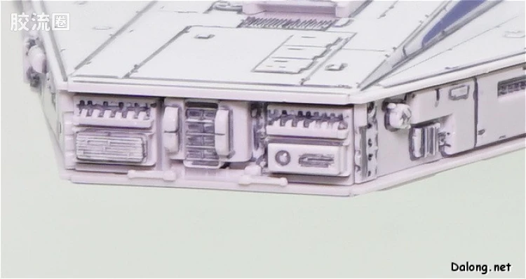 万代 星球大战系列拼装模型 载具系列 1/144 千年隼 游侠索罗版 - 图片