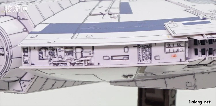 万代 星球大战系列拼装模型 载具系列 1/144 千年隼 游侠索罗版 - 图片