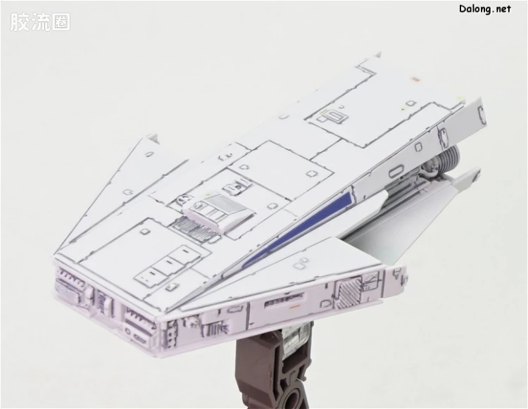 万代 星球大战系列拼装模型 载具系列 1/144 千年隼 游侠索罗版 - 图片