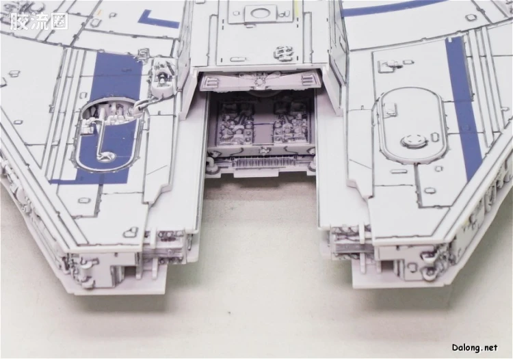 万代 星球大战系列拼装模型 载具系列 1/144 千年隼 游侠索罗版 - 图片
