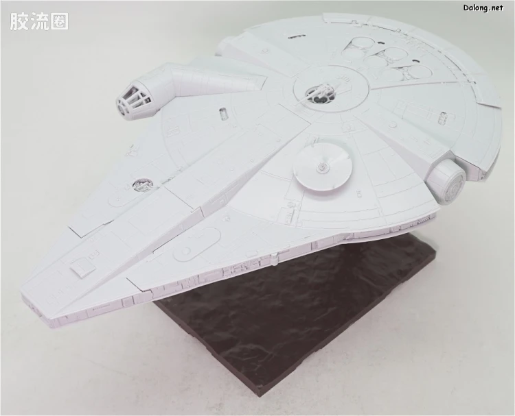 万代 星球大战系列拼装模型 载具系列 1/144 千年隼 游侠索罗版 - 图片
