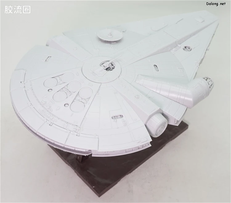 万代 星球大战系列拼装模型 载具系列 1/144 千年隼 游侠索罗版 - 图片