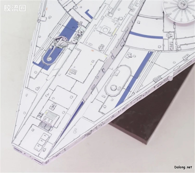 万代 星球大战系列拼装模型 载具系列 1/144 千年隼 游侠索罗版 - 图片