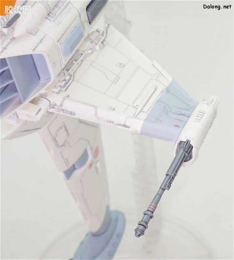 万代 星球大战系列拼装模型 载具系列 1/72 B翼战机 - 图片