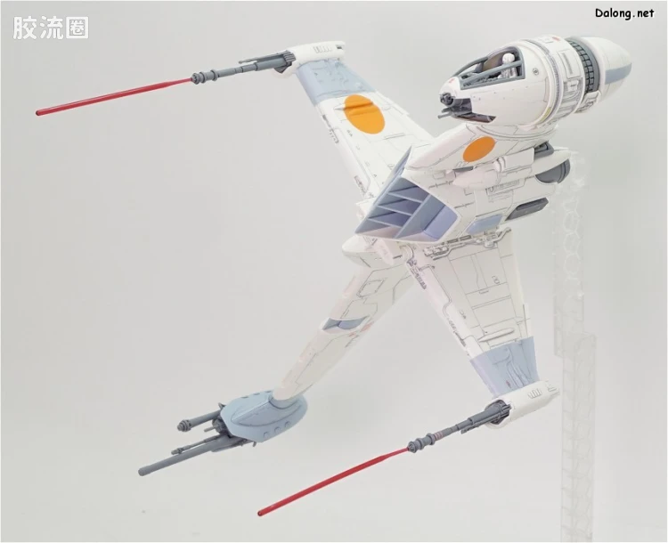 万代 星球大战系列拼装模型 载具系列 1/72 B翼战机 - 图片