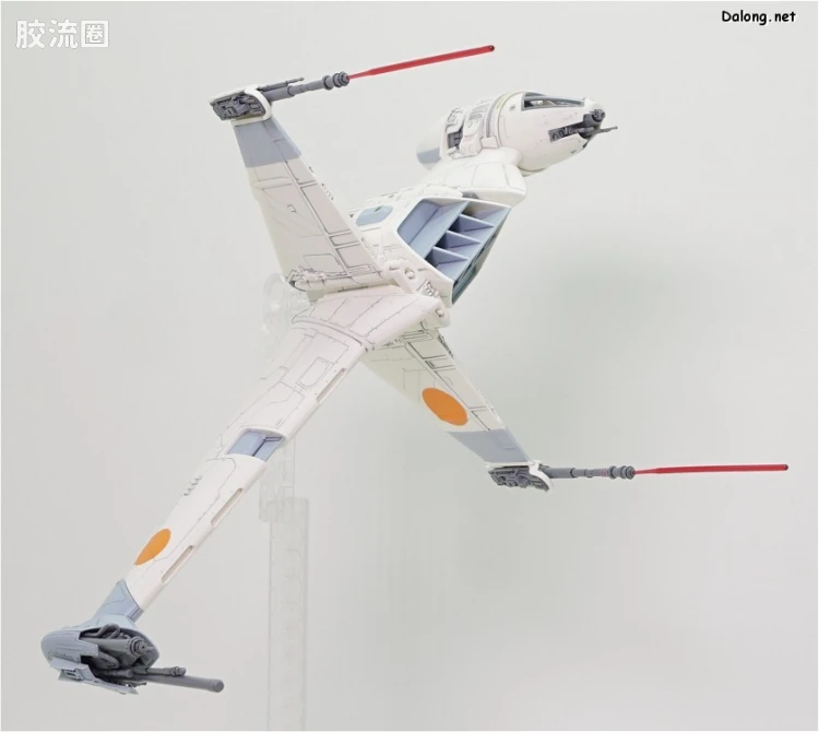 万代 星球大战系列拼装模型 载具系列 1/72 B翼战机 - 图片