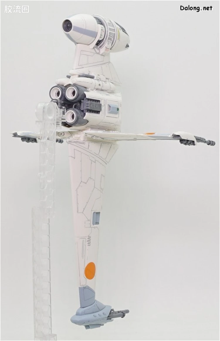 万代 星球大战系列拼装模型 载具系列 1/72 B翼战机 - 图片