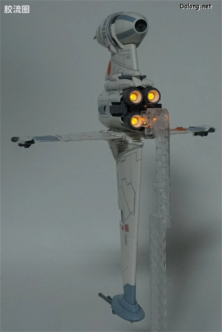 万代 星球大战系列拼装模型 载具系列 1/72 B翼战机 - 图片