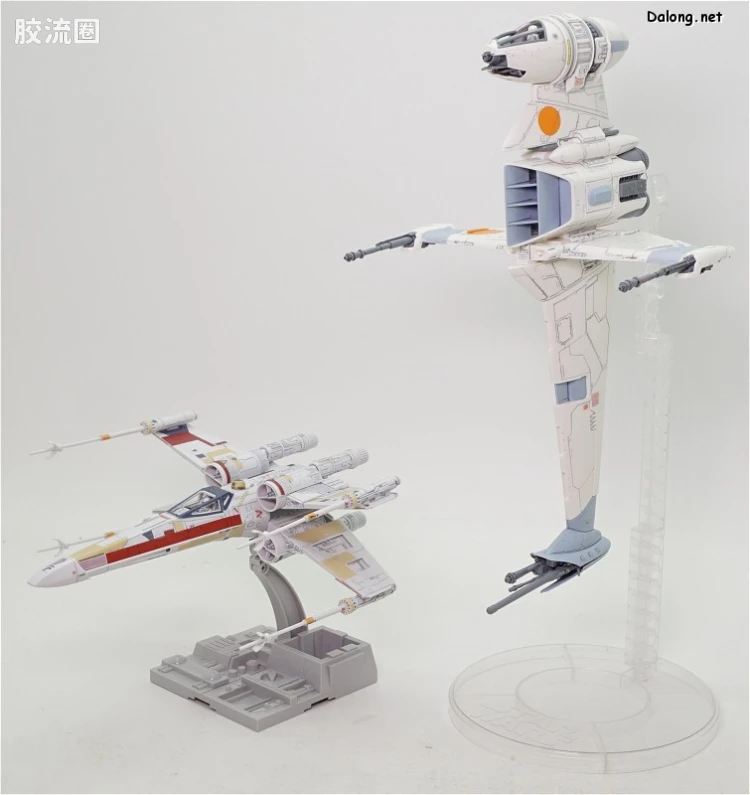 万代 星球大战系列拼装模型 载具系列 1/72 B翼战机 - 图片