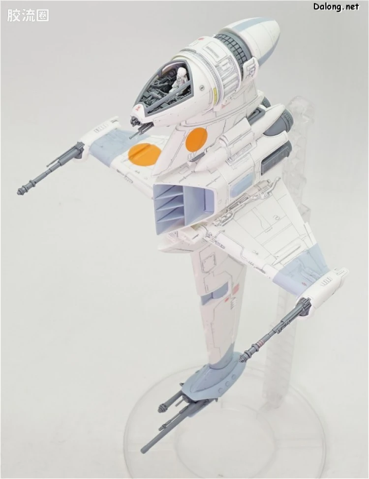 万代 星球大战系列拼装模型 载具系列 1/72 B翼战机 - 图片