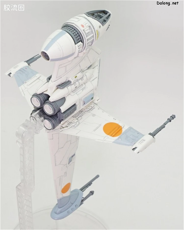万代 星球大战系列拼装模型 载具系列 1/72 B翼战机 - 图片