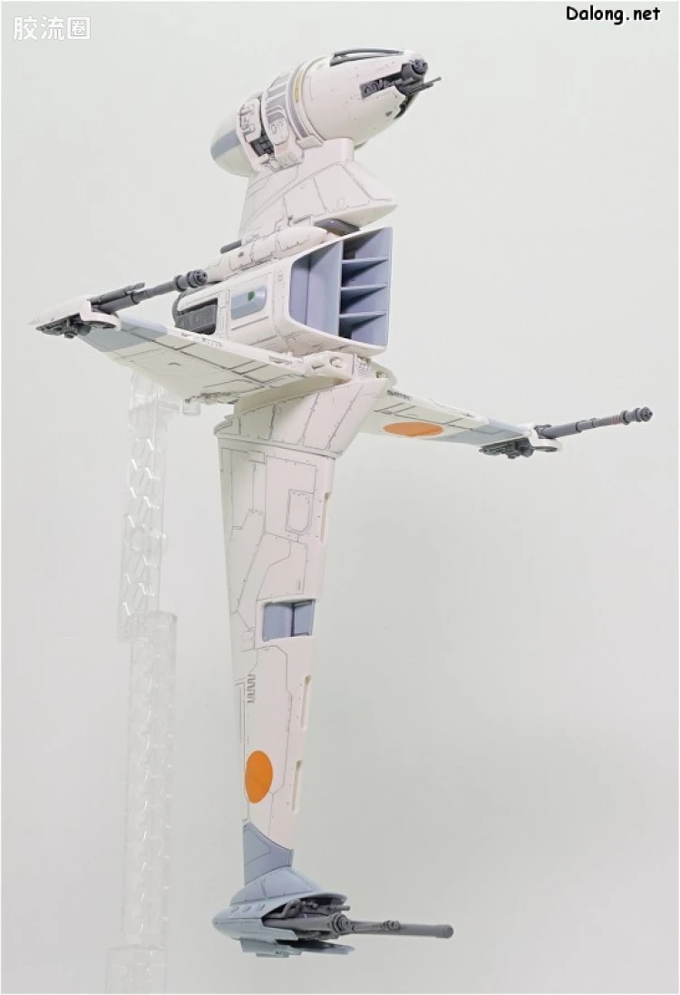 万代 星球大战系列拼装模型 载具系列 1/72 B翼战机 - 图片