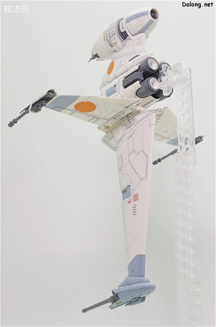 万代 星球大战系列拼装模型 载具系列 1/72 B翼战机 - 图片