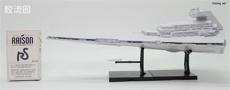 万代 星球大战系列拼装模型 载具系列 1/5000 歼星舰 初回限定版 - 图片