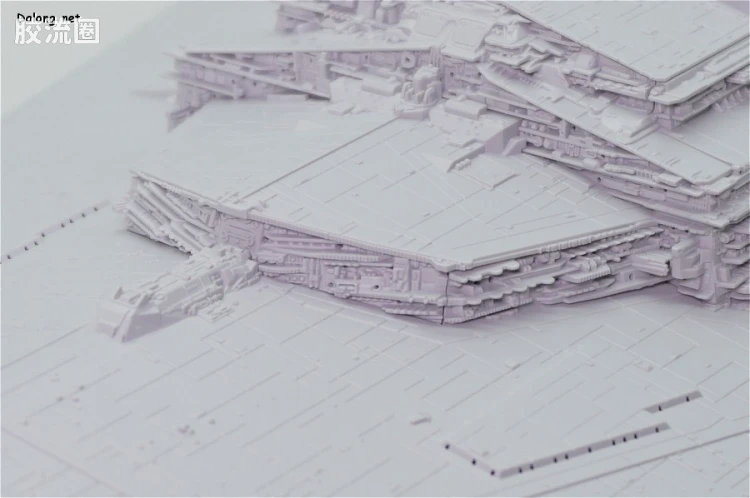 万代 星球大战系列拼装模型 载具系列 1/5000 歼星舰 初回限定版 - 图片