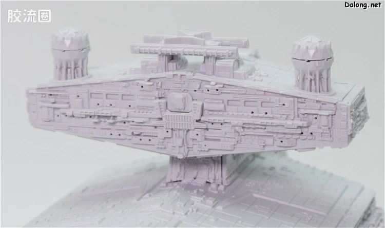 万代 星球大战系列拼装模型 载具系列 1/5000 歼星舰 初回限定版 - 图片