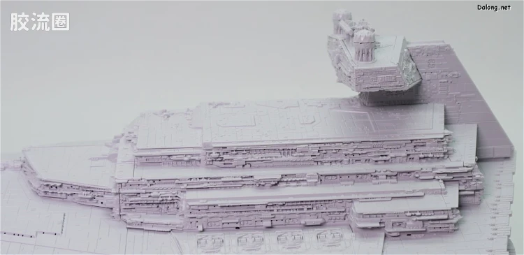 万代 星球大战系列拼装模型 载具系列 1/5000 歼星舰 初回限定版 - 图片