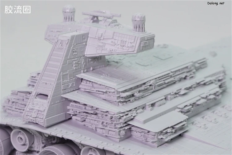 万代 星球大战系列拼装模型 载具系列 1/5000 歼星舰 初回限定版 - 图片