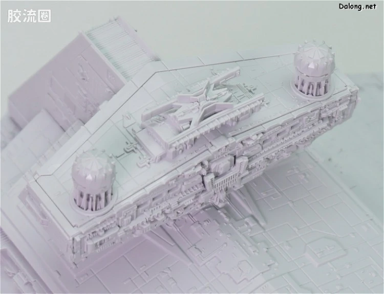 万代 星球大战系列拼装模型 载具系列 1/5000 歼星舰 初回限定版 - 图片