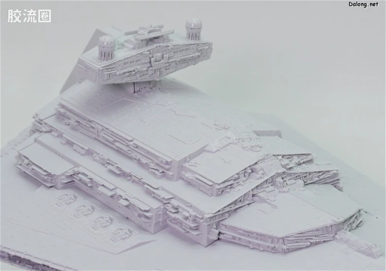万代 星球大战系列拼装模型 载具系列 1/5000 歼星舰 初回限定版 - 图片