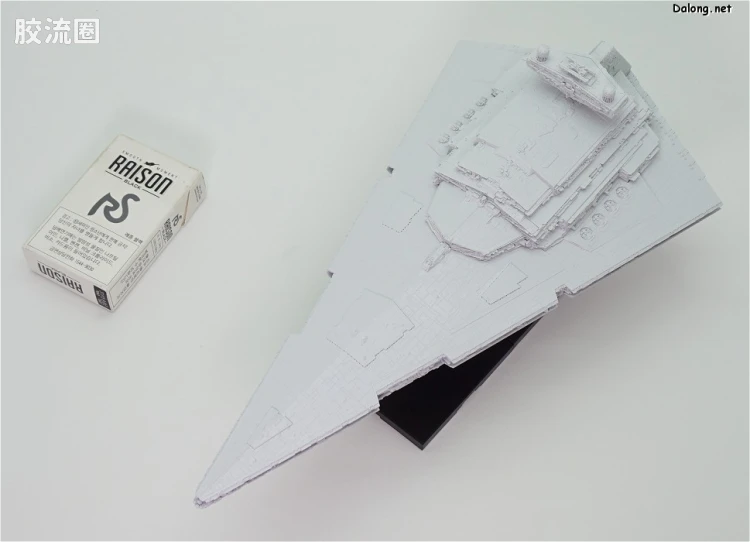 万代 星球大战系列拼装模型 载具系列 1/5000 歼星舰 初回限定版 - 图片
