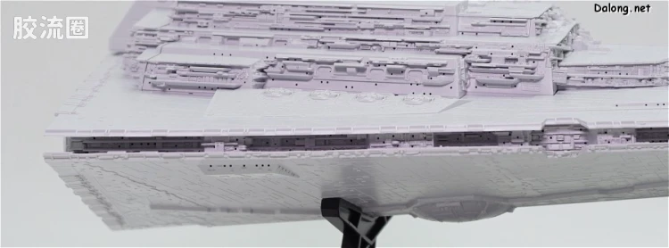 万代 星球大战系列拼装模型 载具系列 1/5000 歼星舰 初回限定版 - 图片