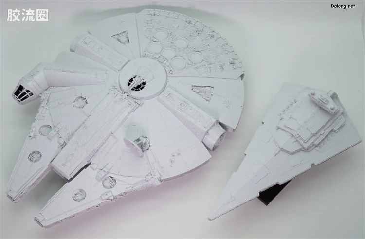 万代 星球大战系列拼装模型 载具系列 1/5000 歼星舰 初回限定版 - 图片