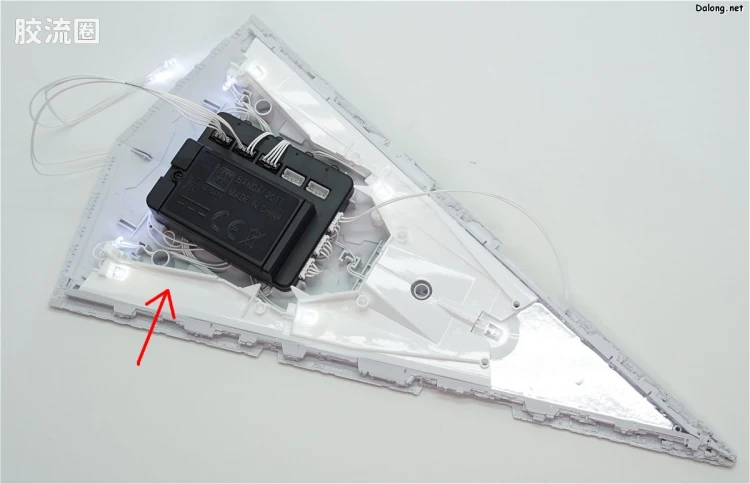 万代 星球大战系列拼装模型 载具系列 1/5000 歼星舰 初回限定版 - 图片