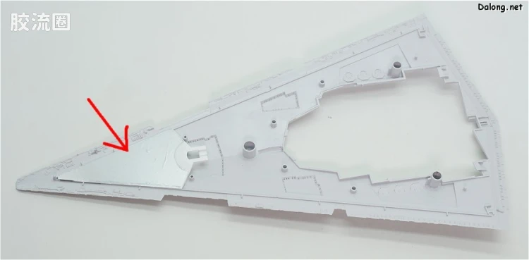万代 星球大战系列拼装模型 载具系列 1/5000 歼星舰 初回限定版 - 图片