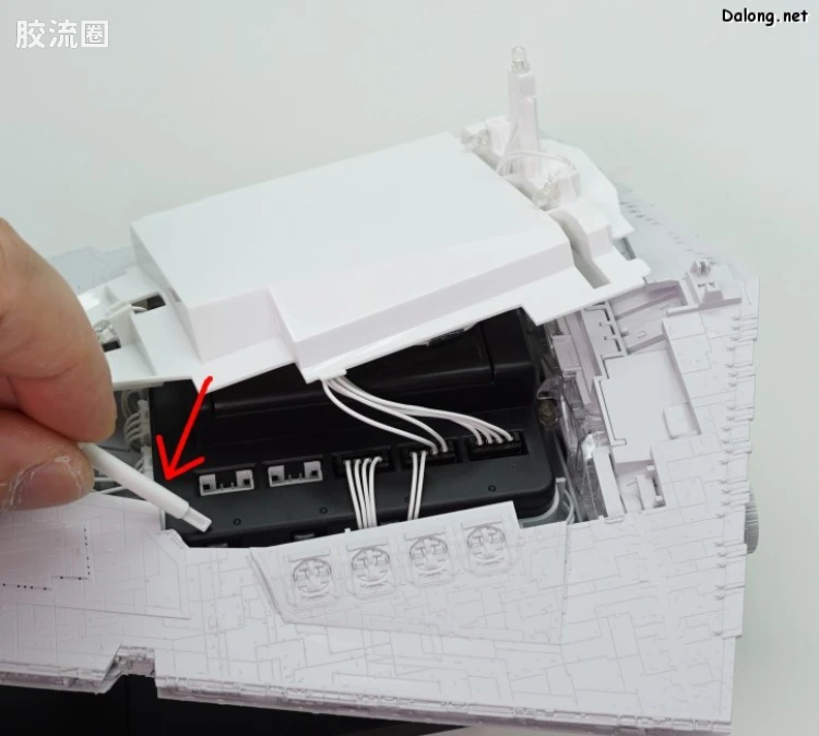 万代 星球大战系列拼装模型 载具系列 1/5000 歼星舰 初回限定版 - 图片