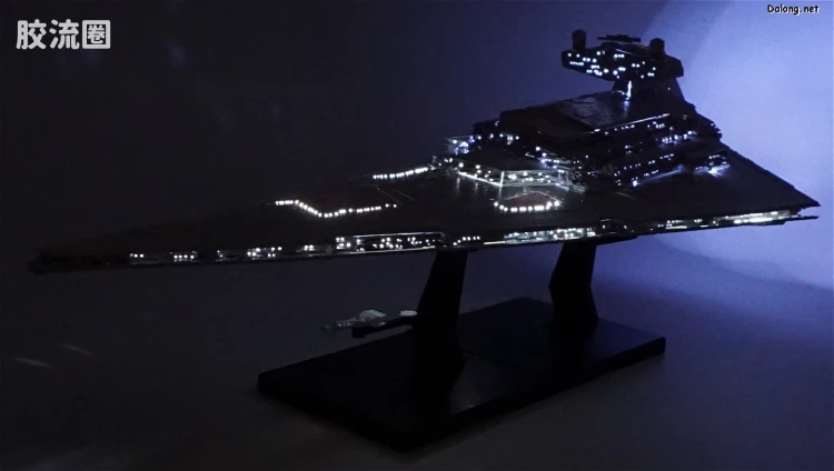 万代 星球大战系列拼装模型 载具系列 1/5000 歼星舰 初回限定版 - 图片