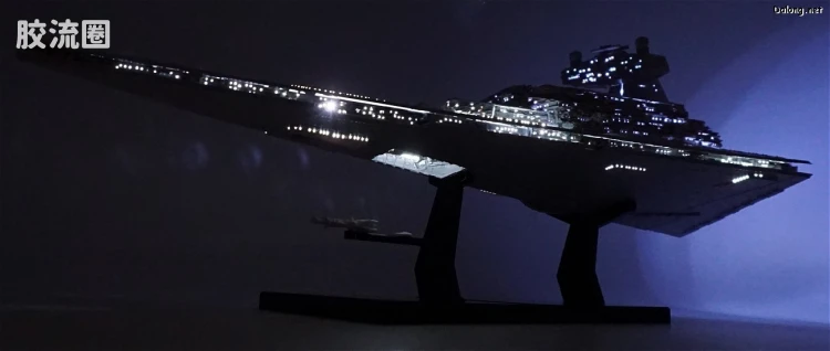 万代 星球大战系列拼装模型 载具系列 1/5000 歼星舰 初回限定版 - 图片