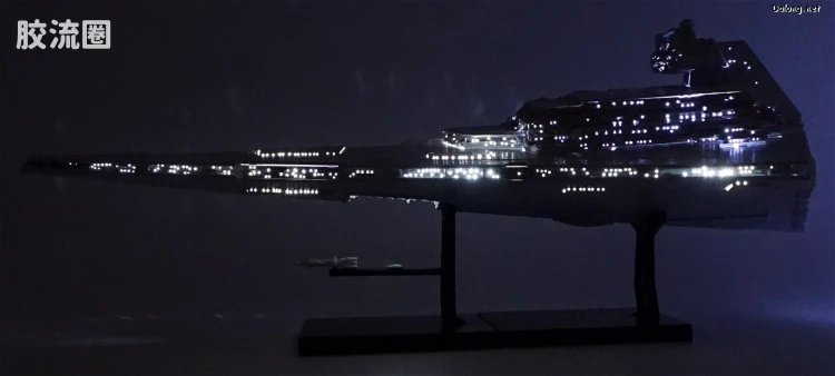 万代 星球大战系列拼装模型 载具系列 1/5000 歼星舰 初回限定版 - 图片