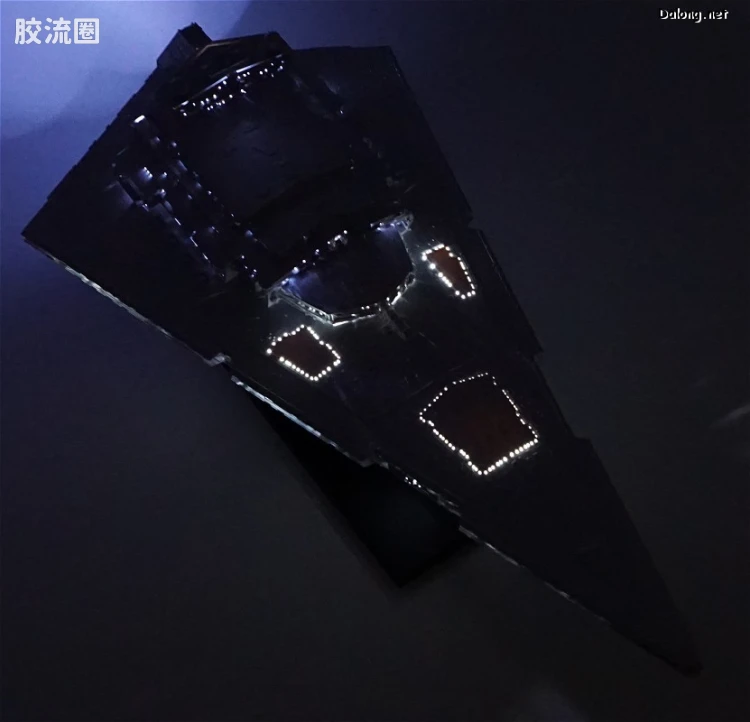 万代 星球大战系列拼装模型 载具系列 1/5000 歼星舰 初回限定版 - 图片