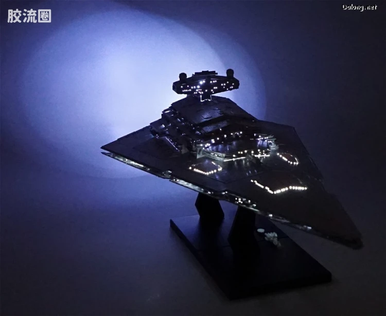 万代 星球大战系列拼装模型 载具系列 1/5000 歼星舰 初回限定版 - 图片