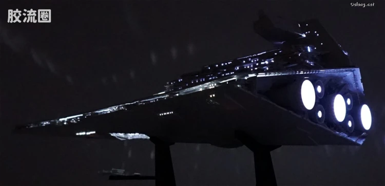 万代 星球大战系列拼装模型 载具系列 1/5000 歼星舰 初回限定版 - 图片