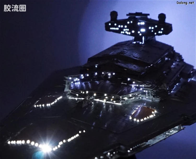 万代 星球大战系列拼装模型 载具系列 1/5000 歼星舰 初回限定版 - 图片
