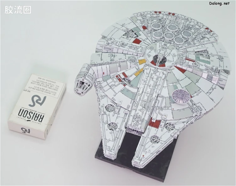 万代 星球大战系列拼装模型 载具系列 1/144 千年隼 天行者崛起Ver. - 图片