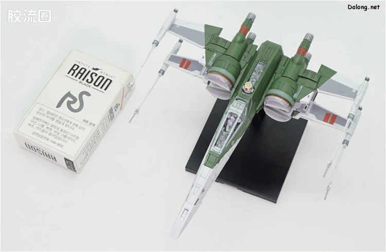万代 星球大战系列拼装模型 载具系列 1/72 X翼战机 天行者崛起Ver. - 图片