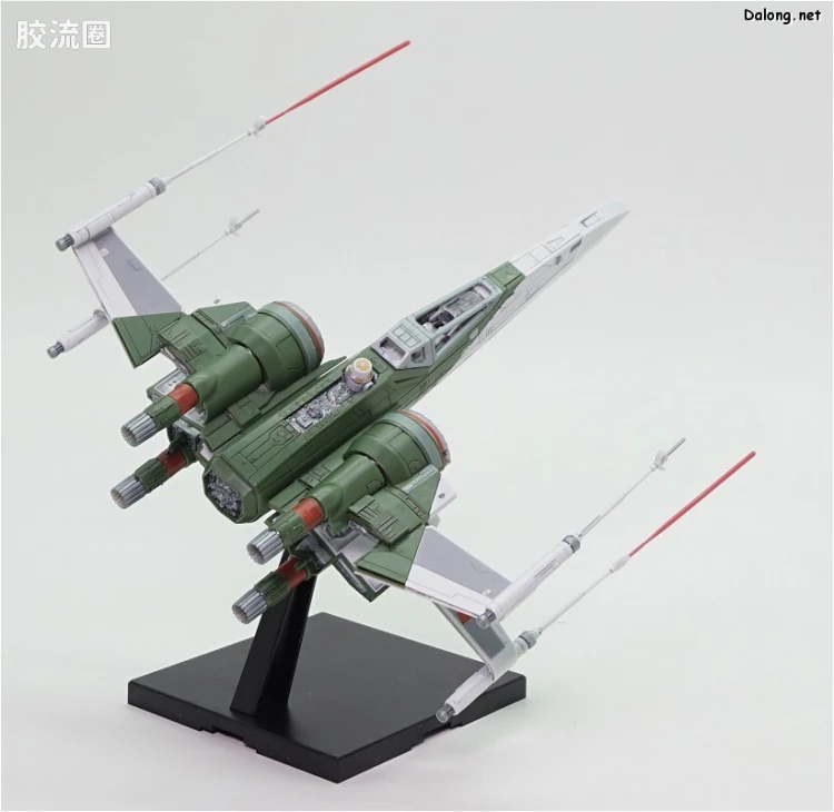万代 星球大战系列拼装模型 载具系列 1/72 X翼战机 天行者崛起Ver. - 图片